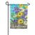 Iris Bouquet Glittertrends Garden Flag