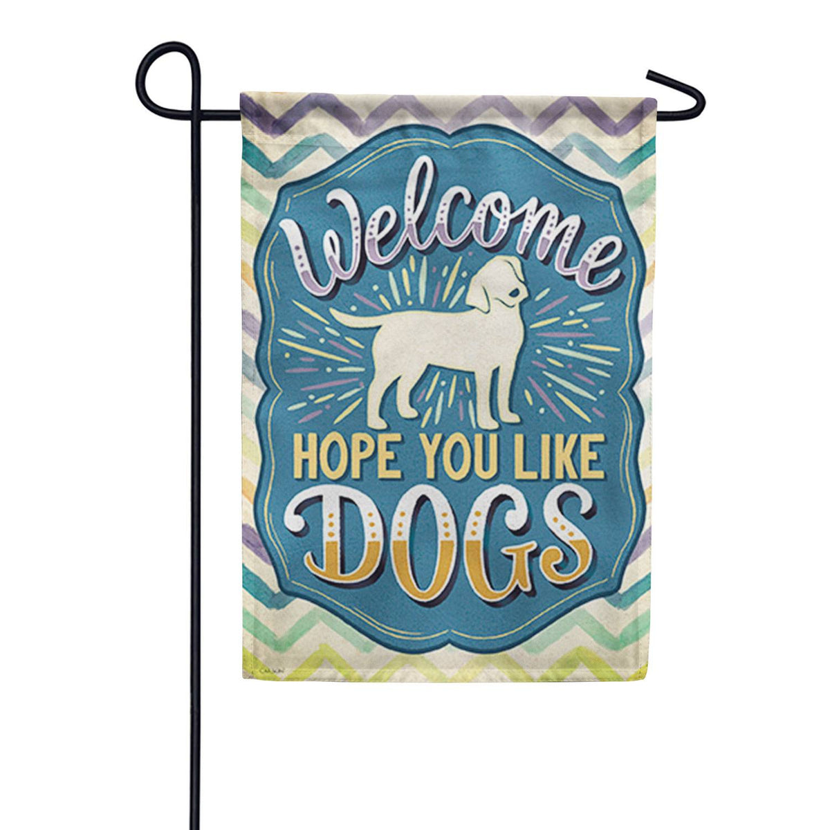 Hope You Like Dogs Garden Flag