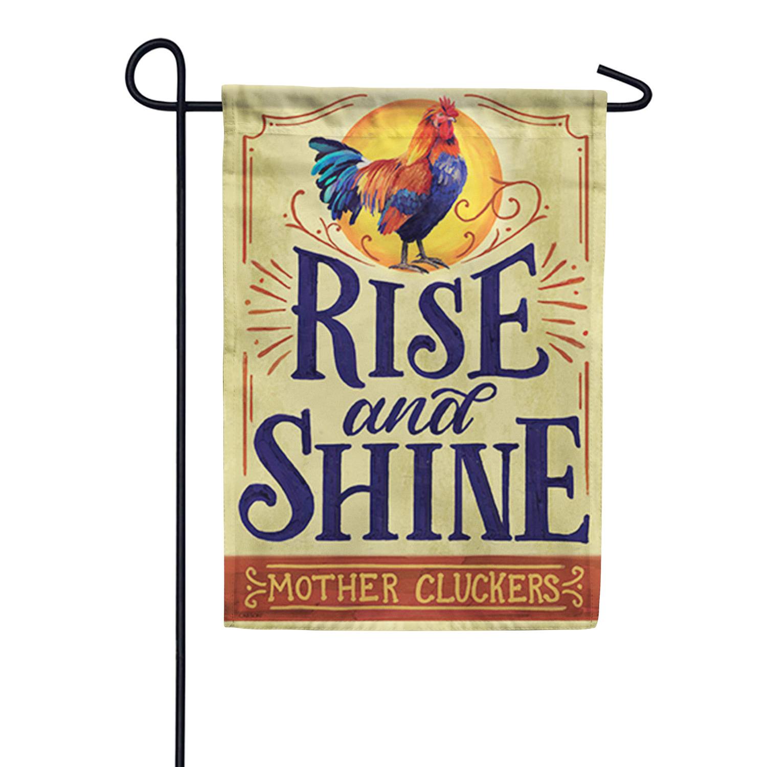 Mother Cluckers Garden Flag