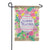 Egg Floral Garden Flag