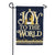 Carson Joy to the World Garden Flag