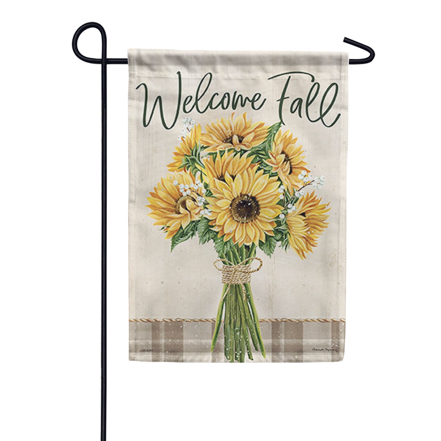 Autumn Bouquet Welcome Garden Flag