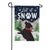 Snow Pup Garden Flag