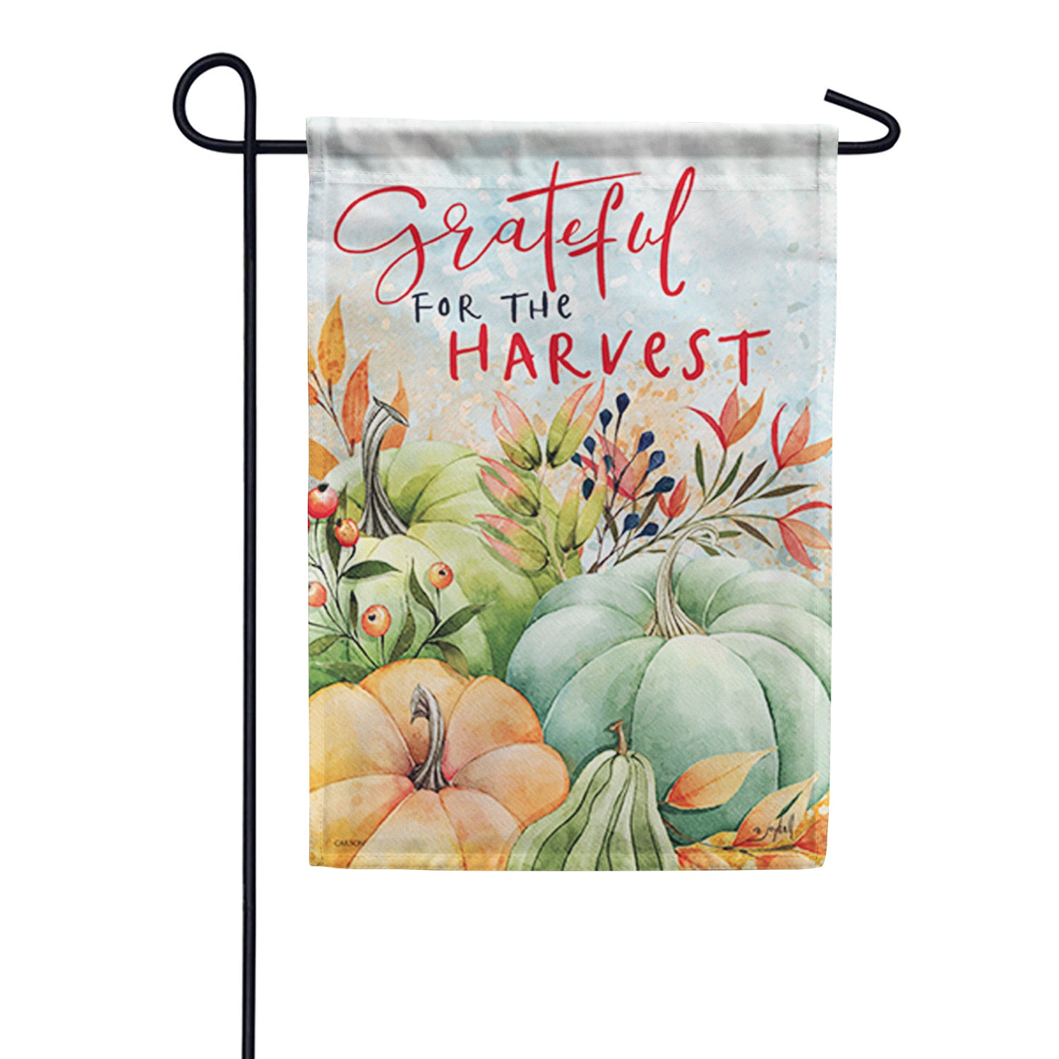 Carson Harvest Pumpkins Garden Flag