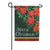 Red Poinsettias Garden Flag