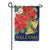 Poinsettias Bells Garden Flag