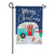 Christmas Camping Glitter Trends Garden Flag