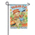 Scarecrow Basket Garden Flag