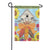 Chickadees & Corn Garden Flag