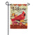 Autumn Day Cardinal Garden Flag