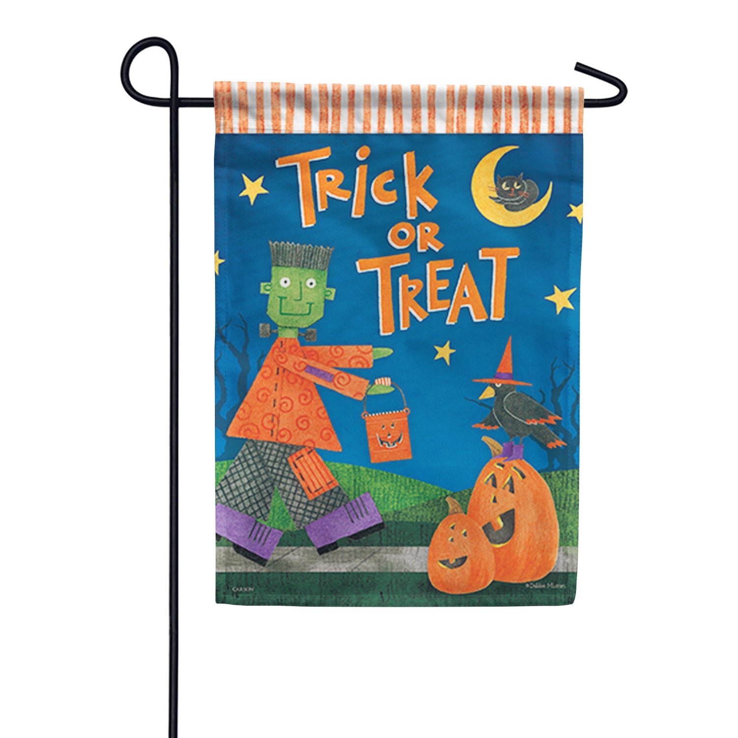 Carson Trick or Treat Garden Flag
