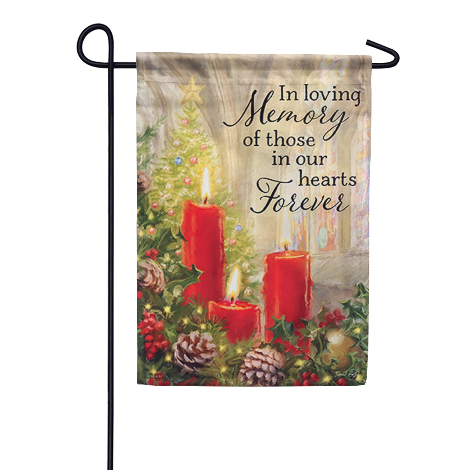 Holiday Memory Garden Flag