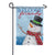 Carson Welcome Snowman Garden Flag