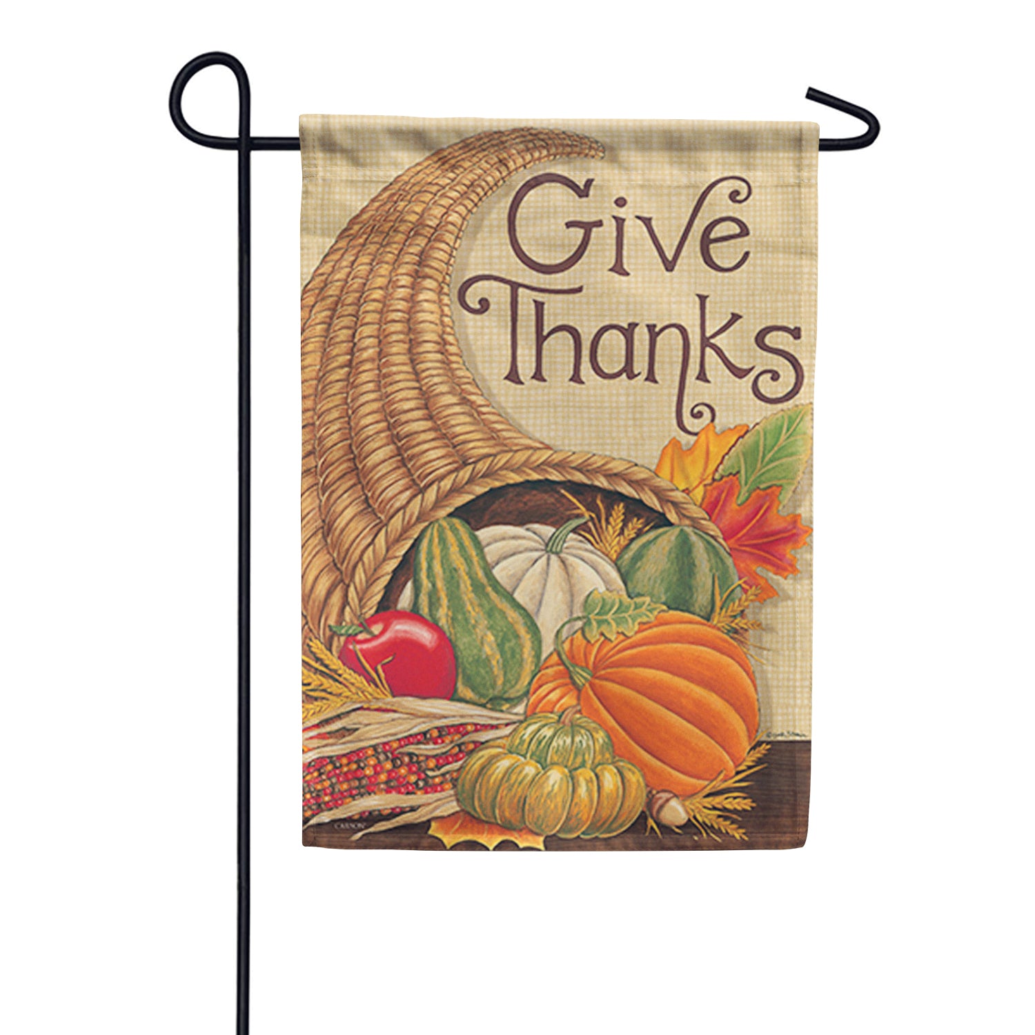 Classic Cornucopia Garden Flag