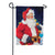 Santa's Big Night Garden Flag