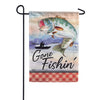 Lodge Fishing Dura Soft Double Sided Garden Flag
