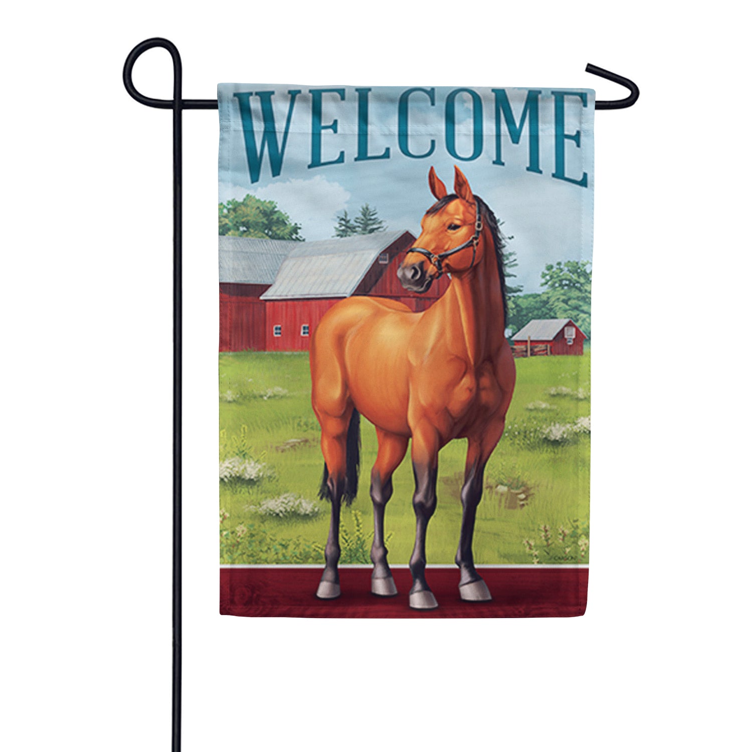 Beautiful Bay Garden Flag