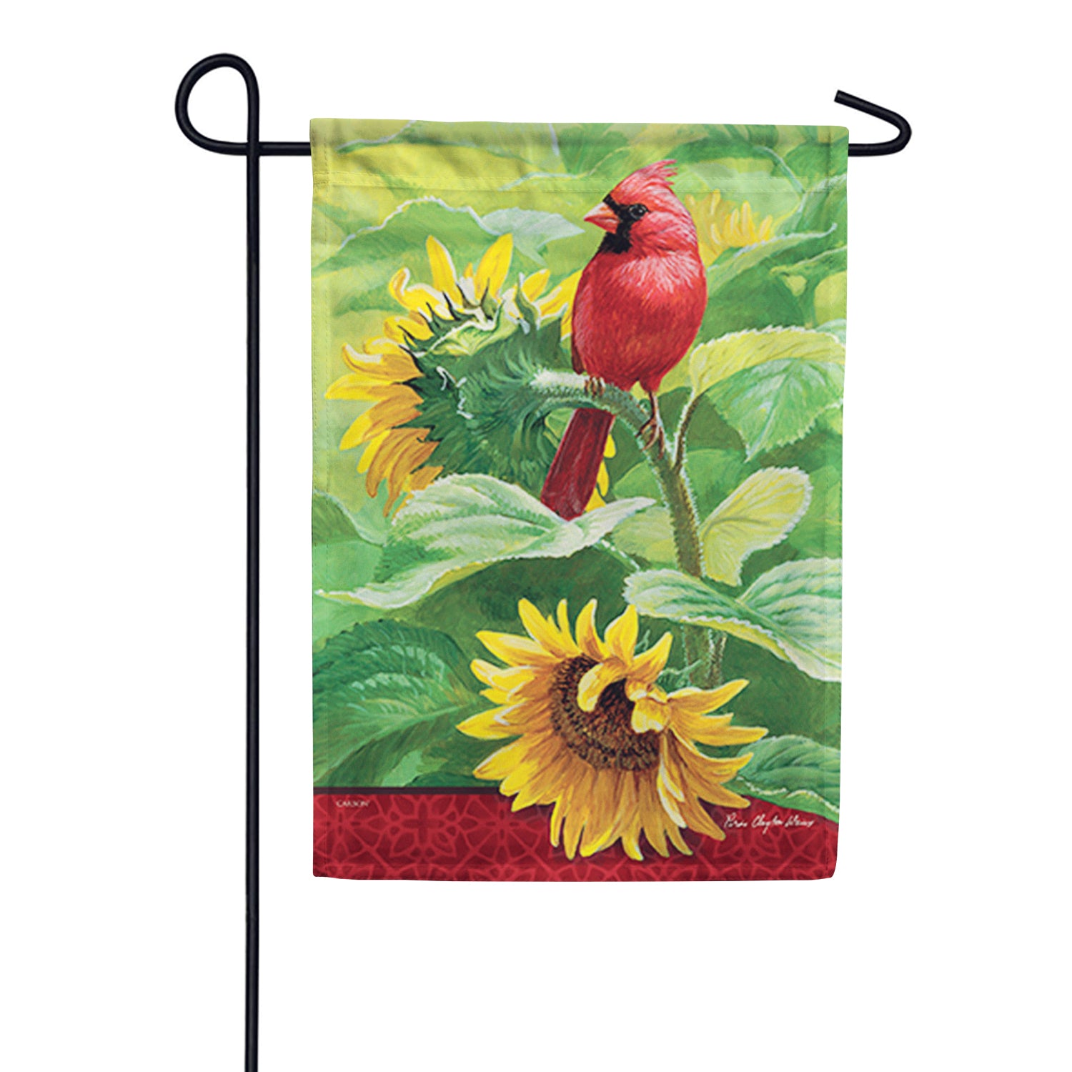 Sunny Perch Garden Flag