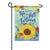 Live Life Double Sided Garden Flag