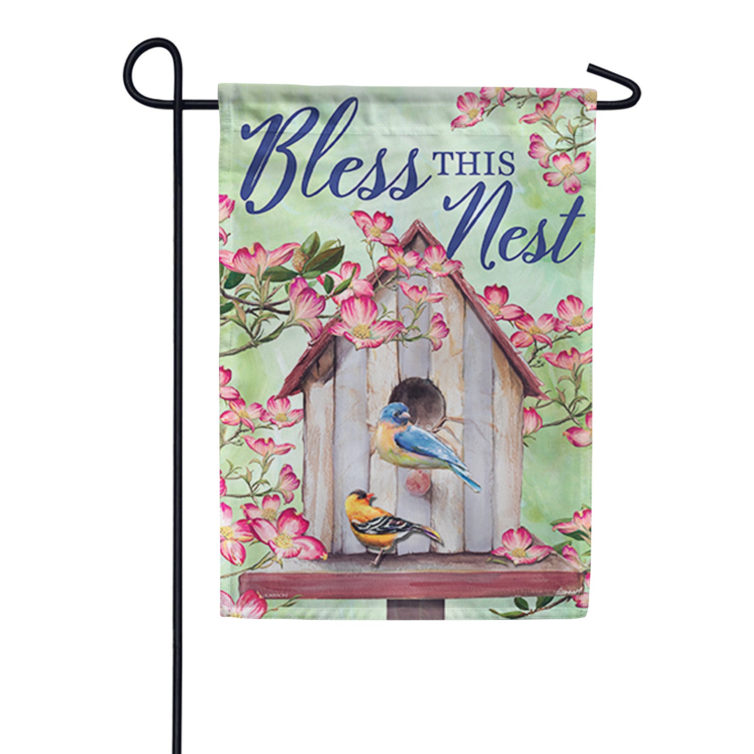 Songbird Home Double Sided Garden Flag