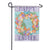 Carrot Wreath Easter Garden Flag