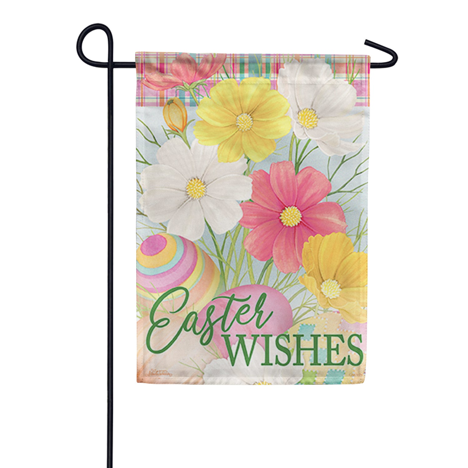 Easter Wishes Garden Flag