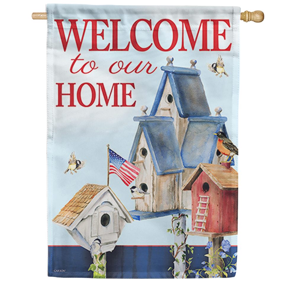 American Home Double Sided House Flag