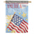 America The Beautiful Stars Double Sided House Flag