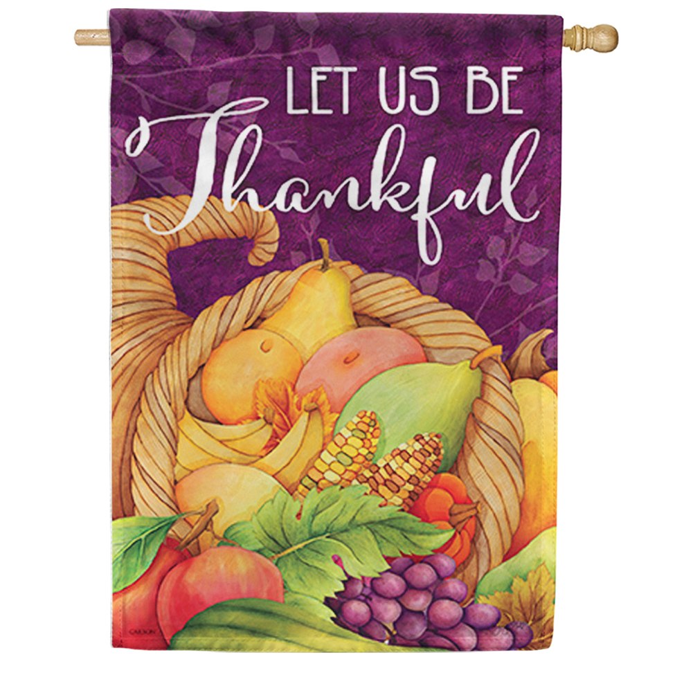 Let Us Be Thankful House Flag