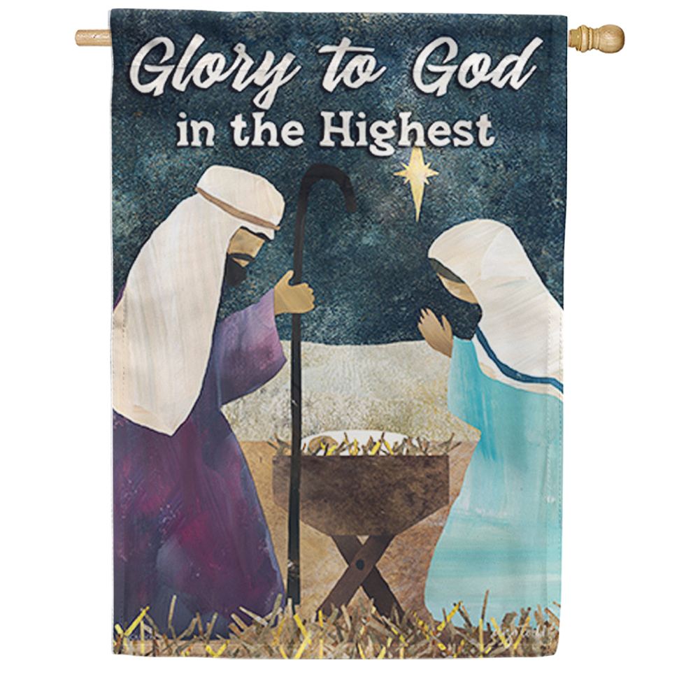 Glory to God in the Highest House Flag