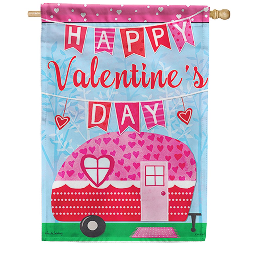 Sweet Camper Dura Soft Double Sided House Flag