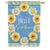 Daisy Wreath Dura Soft Double Sided House Flag