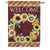 Sunny Wreath Double Sided House Flag