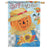Happy Harvest Scarecrow Double Sided House Flag