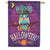 Whooo Loves Halloween? Double Sided House Flag