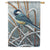 Snowy Chickadee House Flag