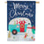 Christmas Camping House Flag