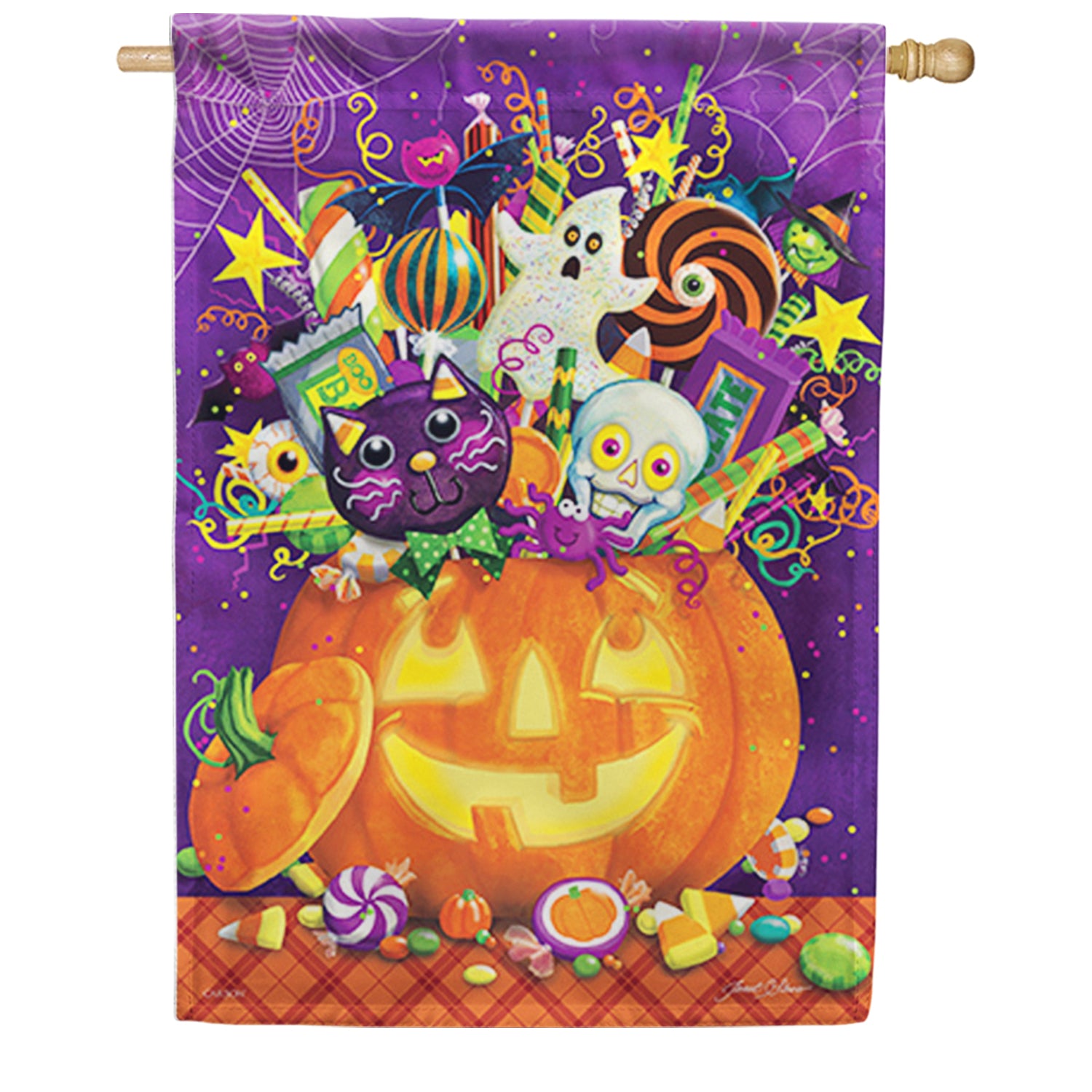 Tricky Treats House Flag