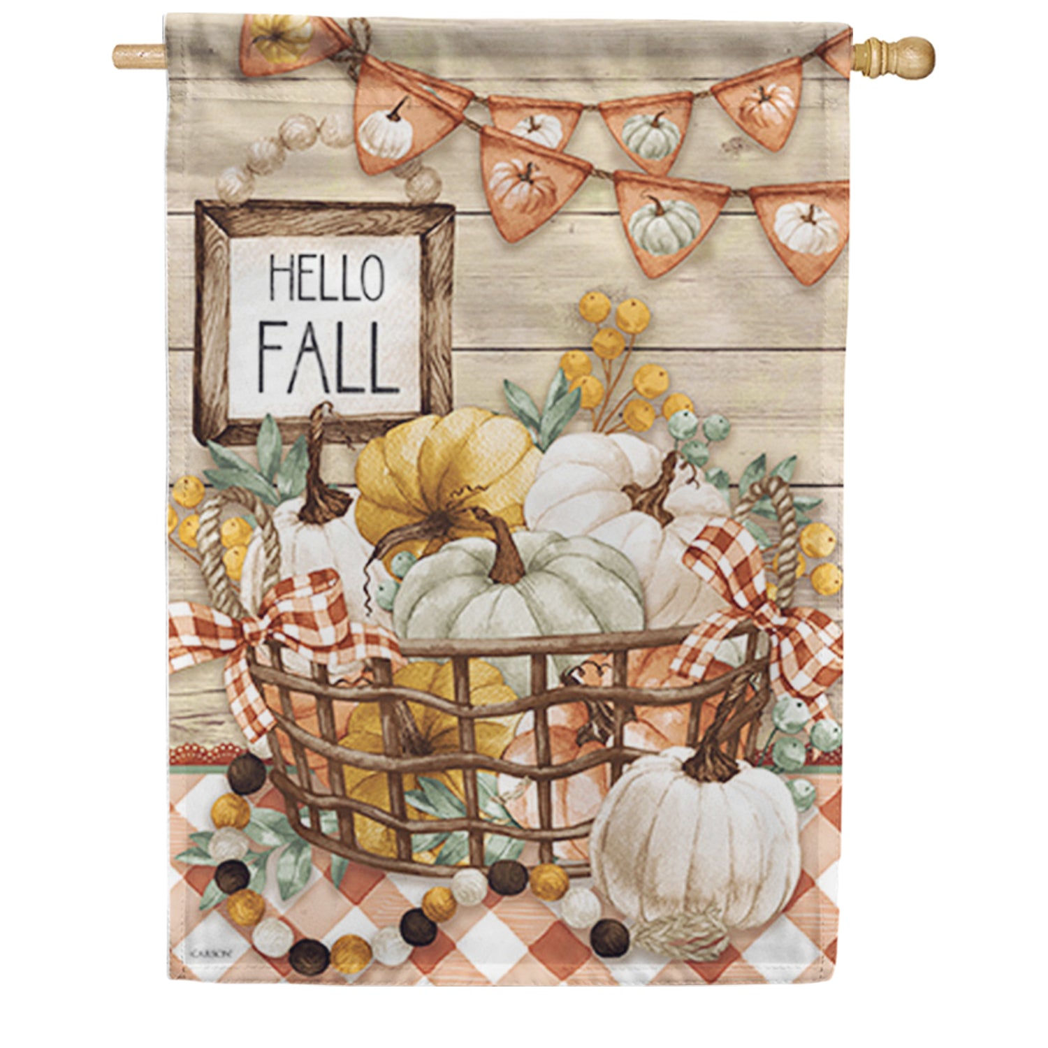 Fall Pumpkin Collection House Flag