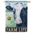 Holstein Cow House Flag