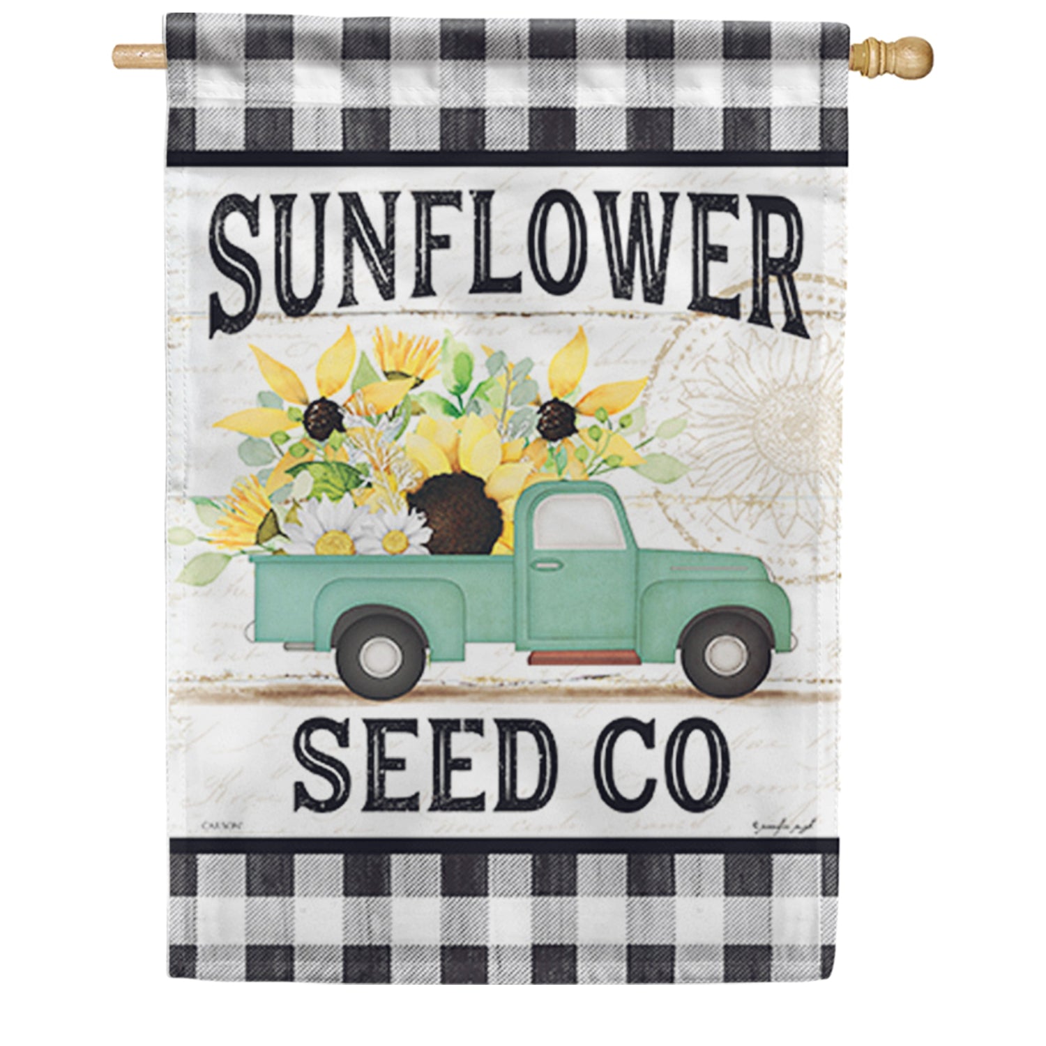 Sunflower Seed Co. House Flag