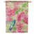 Pink Currant Hummingbird House Flag