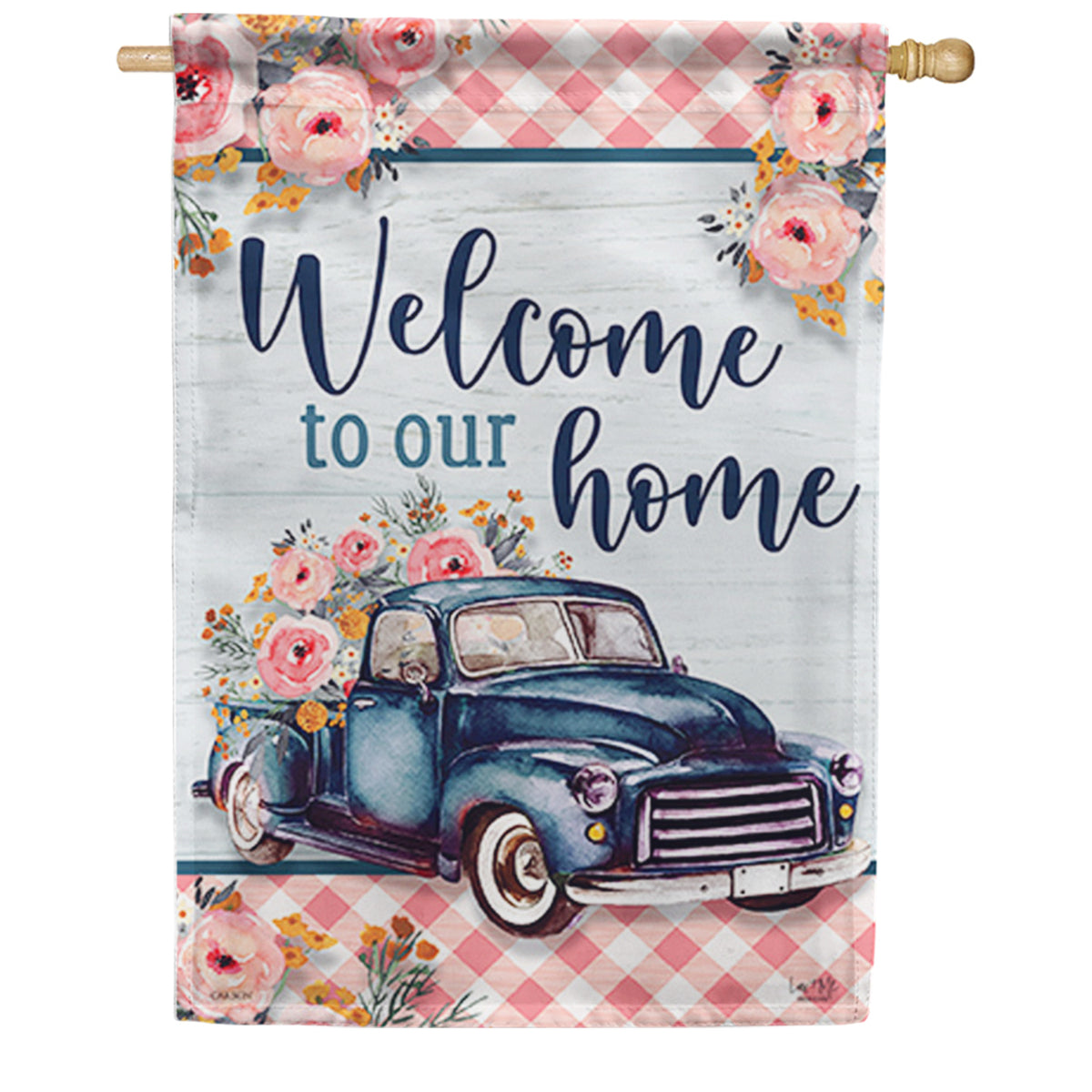 Garden Truck House Flag