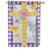 Floral Easter Cross House Flag