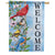 Trellis Songbirds House Flag