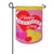 Glitter & Hearts Appliqued Garden Flag