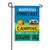 Weekend Forecast Appliqued Garden Flag