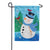 Winter Friends Double Applique Garden Flag