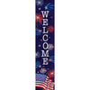 Fireworks And Flag Yard Expression