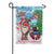 Elves & Reindeer Double Sided Garden Flag